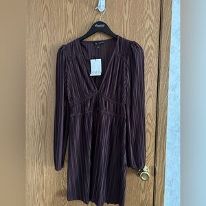 ZARA BROWN DRESS